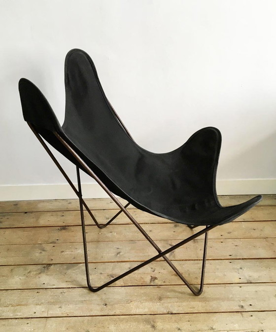 Image 1 of 2 x chaise papillon vintage