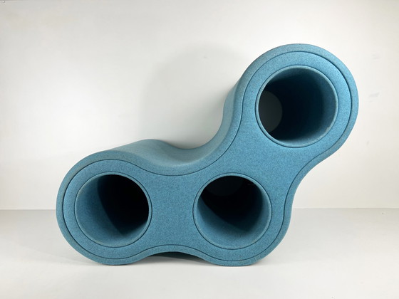 Image 1 of Leif Jørgensen - Hay Round One  lounge chair-blue