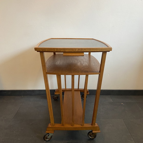 Image 1 of Art Deco serving trolley