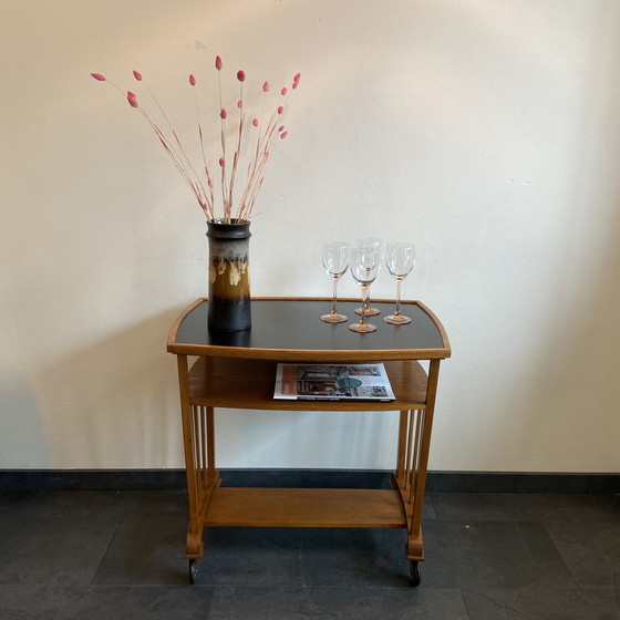 Image 1 of Art Deco serving trolley