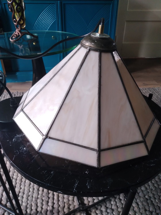 Image 1 of Tiffany style hanging lamp