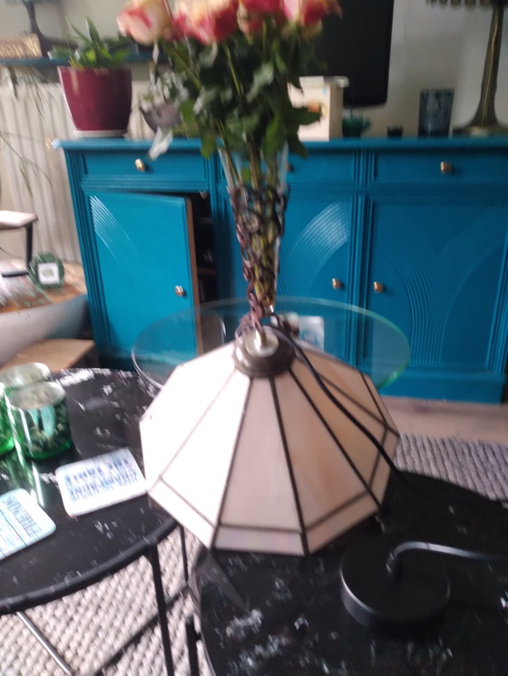 Image 1 of Tiffany style hanging lamp