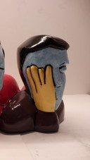 Herman Brood--Sculptuur Horen Zien en Zwijgen