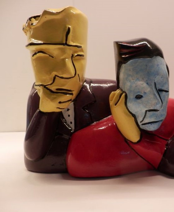 Image 1 of Herman Brood--Sculptuur Horen Zien en Zwijgen