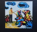 Karel Appel - El mago - serigrafía a color - firmada a mano