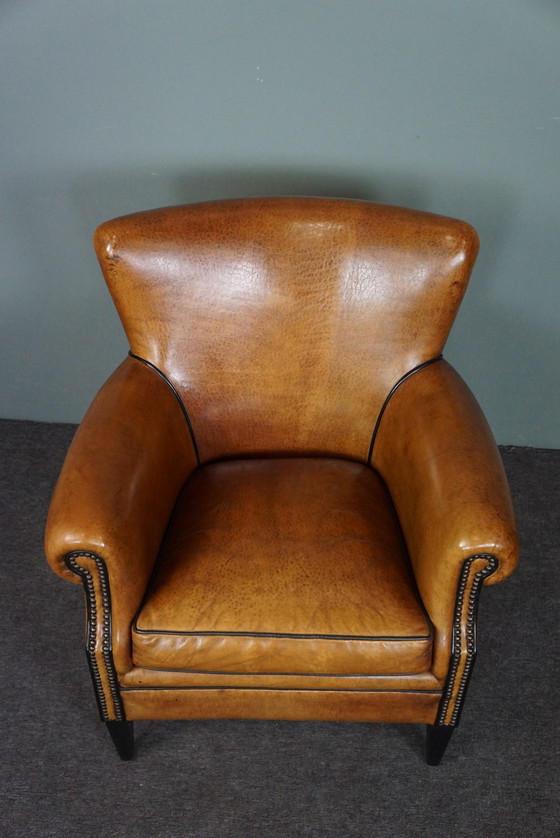 Image 1 of Sheep leather armchair, Lounge Atelier