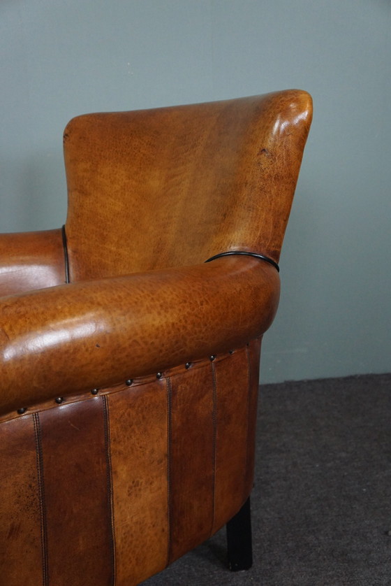 Image 1 of Sheep leather armchair, Lounge Atelier