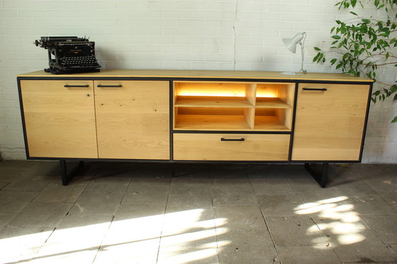 Image 1 of Demo model Xooon design sideboard 240cm with lighting type Belo.