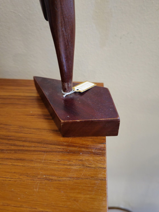 Image 1 of Gru in legno d'epoca, intaglio del legno 