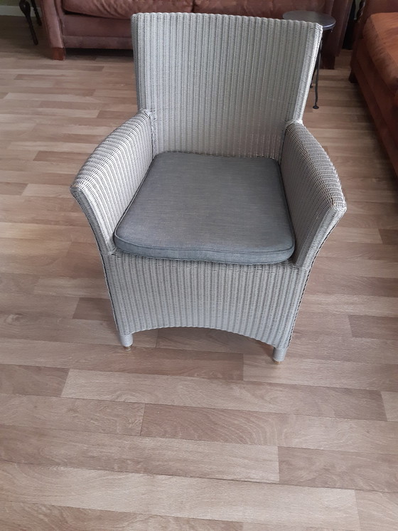 Image 1 of 6x chaises Lloyd loom en rotin