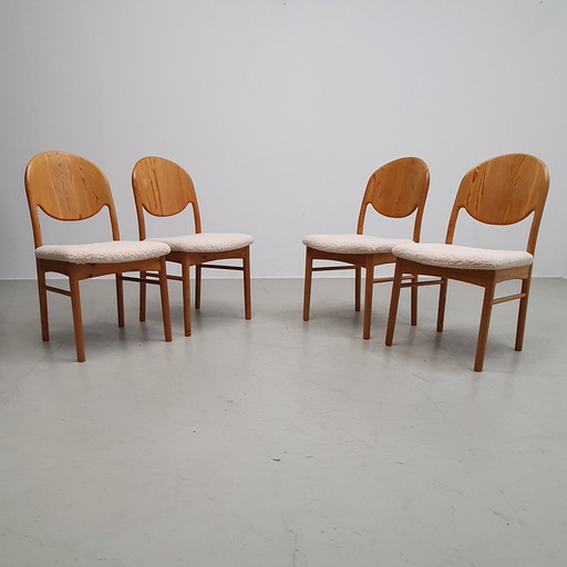 4x Danish Korup Design dining room chair