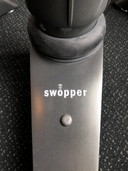 SWOPPER stool black/anthracite