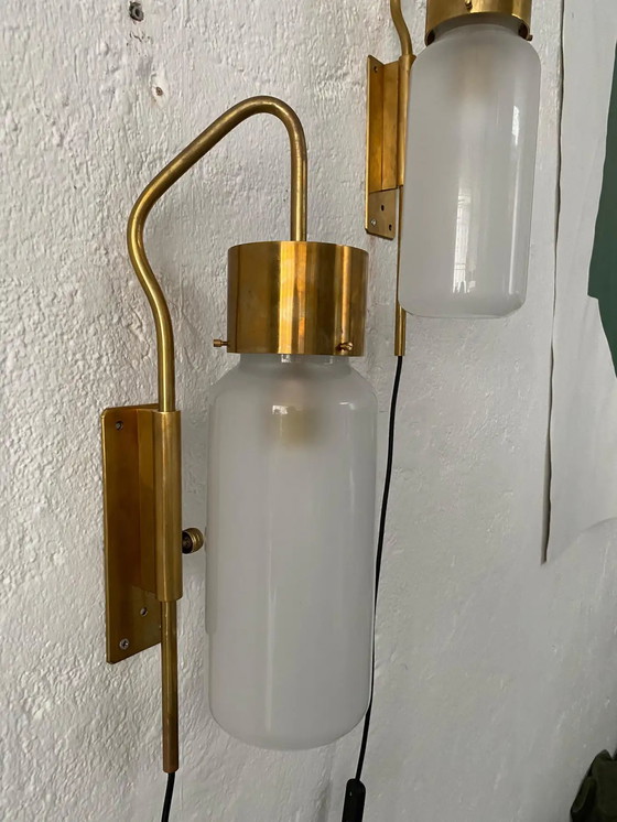 Image 1 of 2x Azucena Bidoni wall lamps