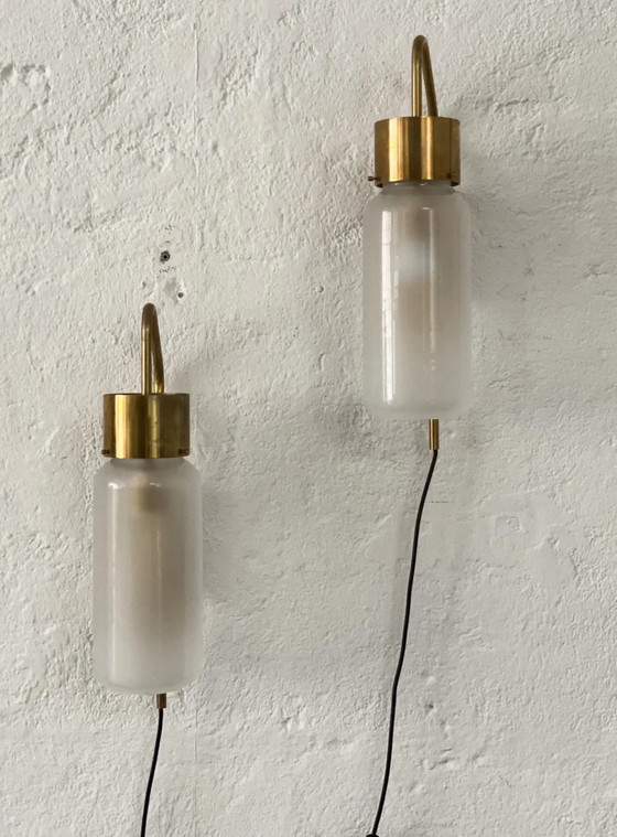 Image 1 of 2x Azucena Bidoni wall lamps