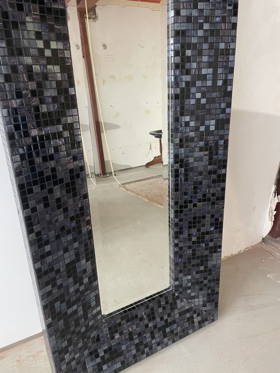 Image 1 of Bisazza glass mosaic mirror