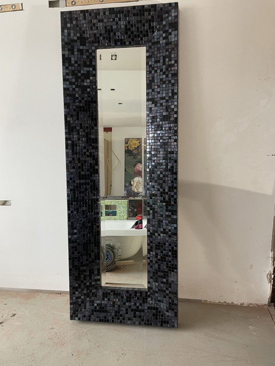 Image 1 of Bisazza glass mosaic mirror