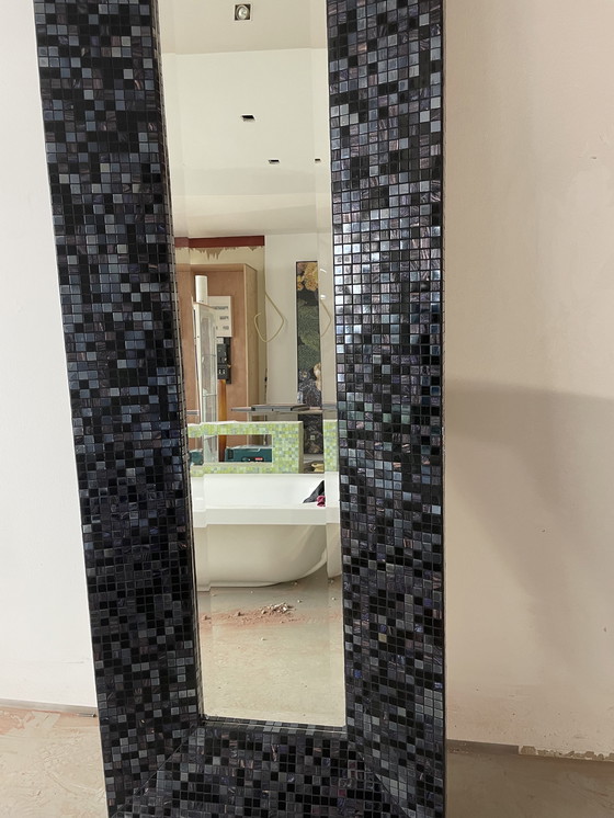 Image 1 of Bisazza glass mosaic mirror