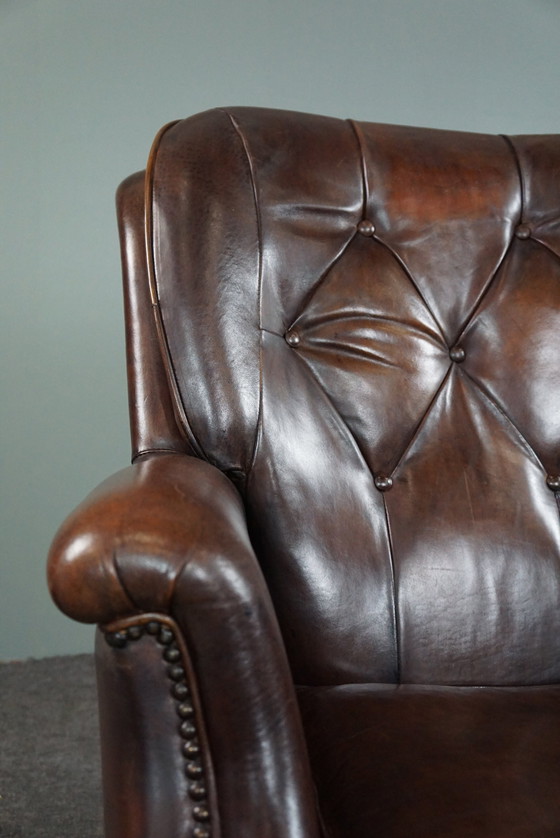 Image 1 of Sheep leather armchair