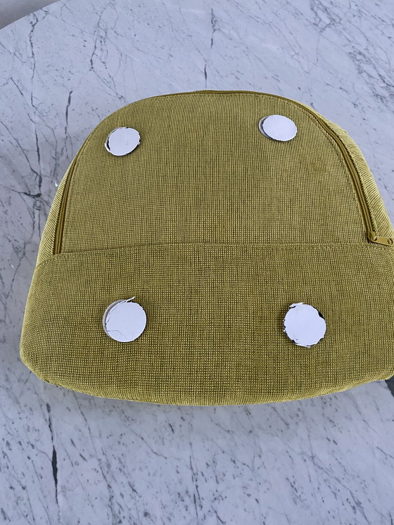 Image 1 of 4 x Tulip Armchair replacement green cushion