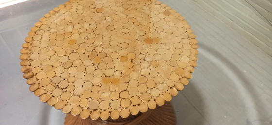 Image 1 of Vintage McGuire dining table, round