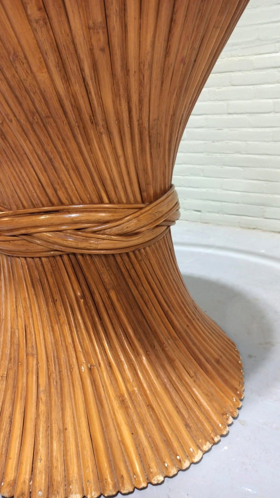 Image 1 of Vintage McGuire dining table, round