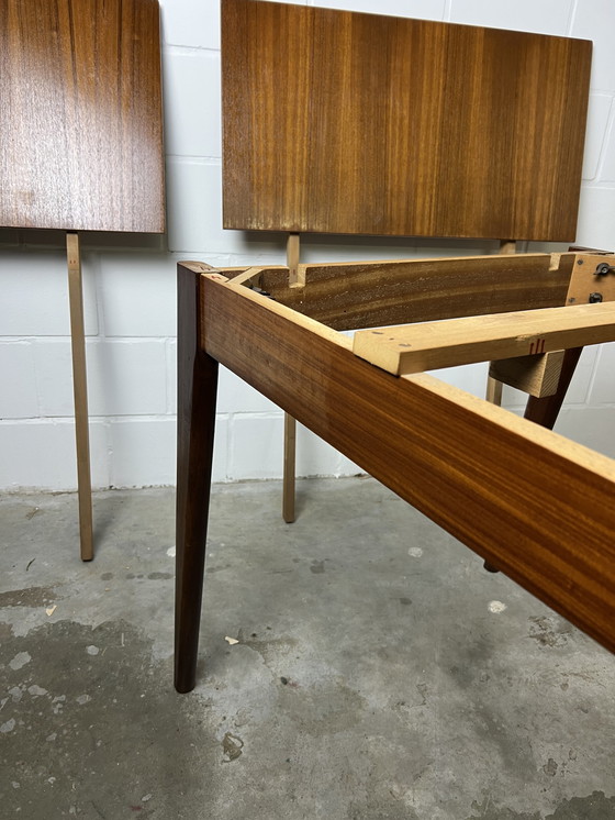 Image 1 of Mid century extendable dining table mahjongg vlaardingen