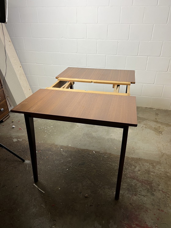 Image 1 of Mid century extendable dining table mahjongg vlaardingen