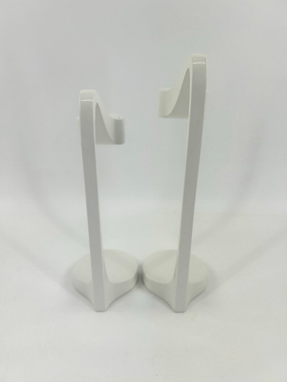 Image 1 of 2x Jatteviktig white candlestick