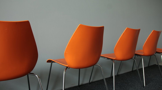 Image 1 of 6x Kartell Maui chairs by Vico Magistretti