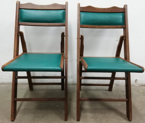 Image 1 of  2x SHANGHAI vintage folding chairs