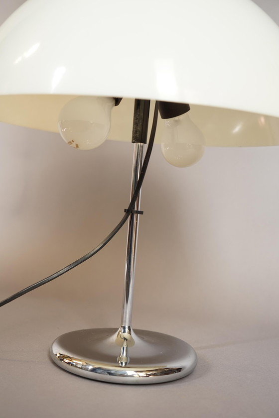 Image 1 of White Space Age Tulip Lamp, 1970s