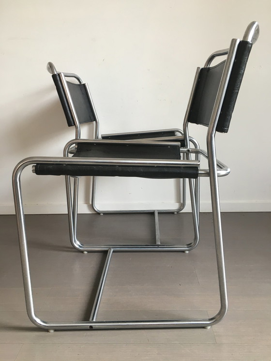 Image 1 of 2x Claire Bataille & Paul Ibens for 'T Spectrum SE18 dining chair