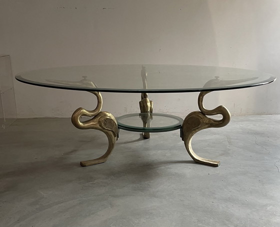 Image 1 of Hollywood regency coffee table