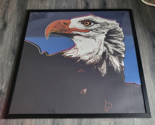 Andy Warhol - Bald Eagle- éditeur Ronald Feldman Fine Arts, Inc.