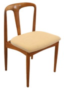 8x Uldum Juliane Johannes Andersen chairs 'Mjang' vintage