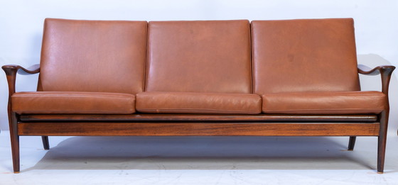 Image 1 of 3-seater Illum Wikkelso Denmark Sofa