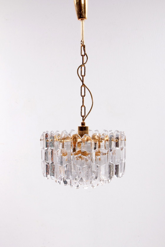 Image 1 of Regency style hanging lamp made of Murano glass by Kalmar, 1960 Austria