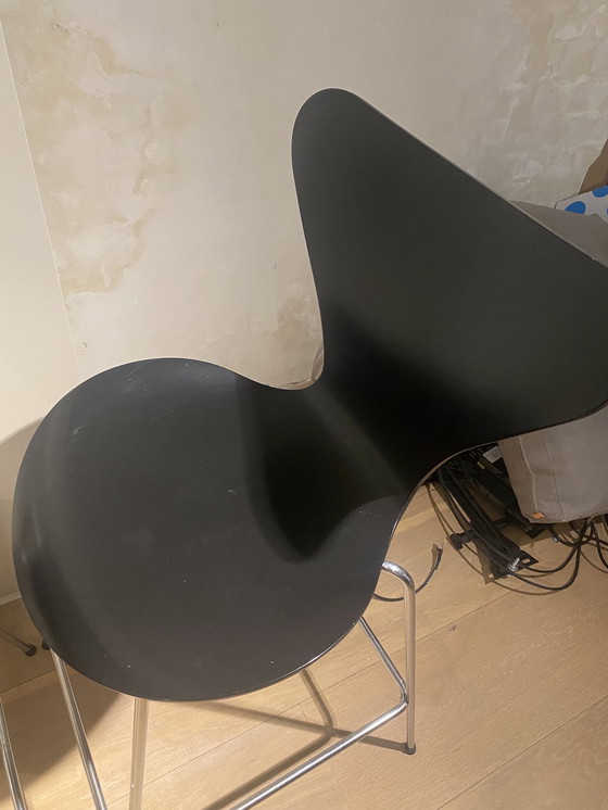 Image 1 of Fritz Hansen butterfly bar stools