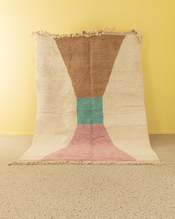 Image 1 of Pastel Time, Berber Rug, 200 X 258