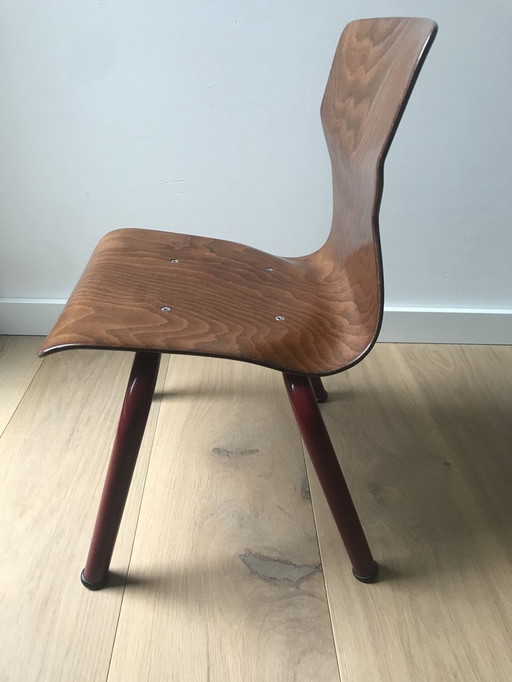 2x Silla industrial OBO Eromes Pagholz