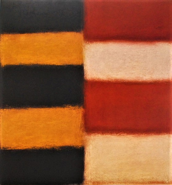 Image 1 of Sean Scully (1945-) Color Offset Roland Garros 2001.
