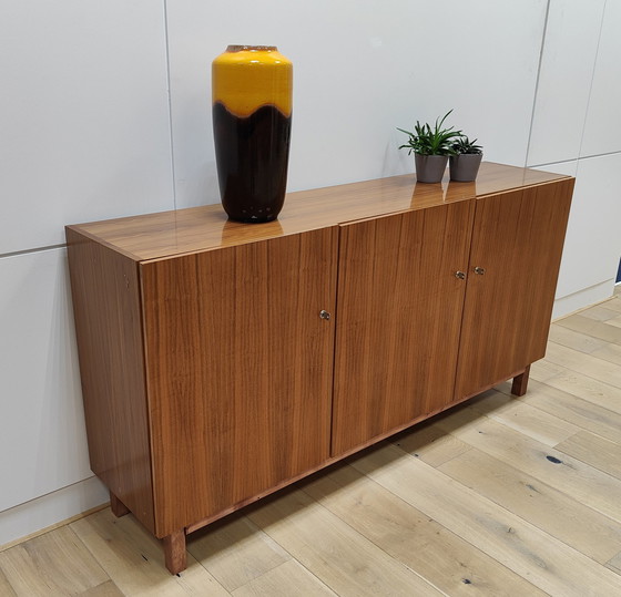 Image 1 of Fins sideboard Mid Century wall cabinet