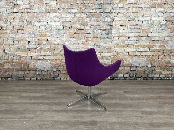 Image 1 of The Padova Basket purple armchair