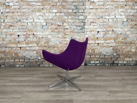 Image 1 of The Padova Basket purple armchair