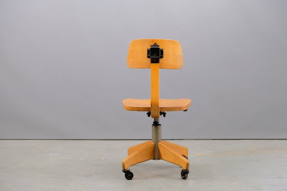 Image 1 of German wooden chair from Federdreh, 1960s