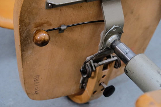 Image 1 of German wooden chair from Federdreh, 1960s