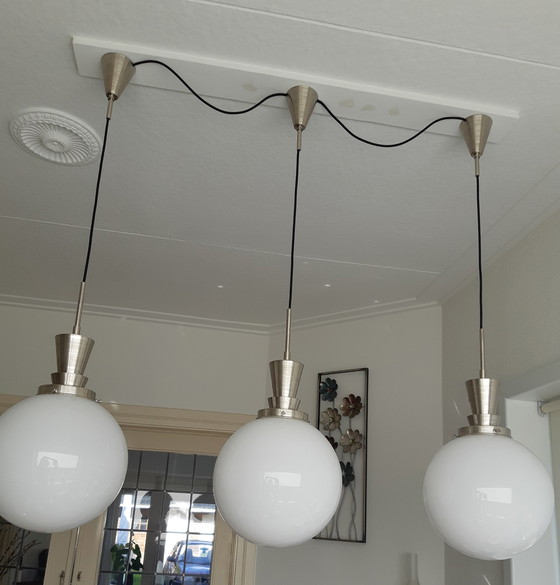 Image 1 of Gispen Classics ball hanging lamp school lamp