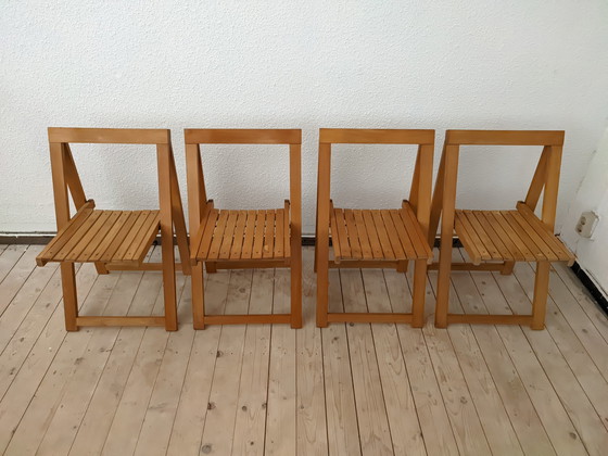 Image 1 of 4x Aldo Jacober folding chairs