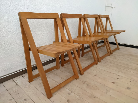 Image 1 of 4x Aldo Jacober folding chairs