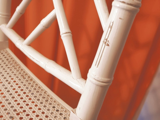 Image 1 of Vintage Jonathan Adler Chinoi Chippendale Bamboo Chair